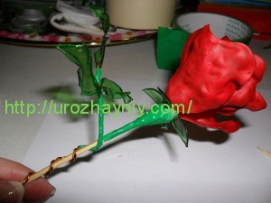Поделки из пластиковых бутылок - розы