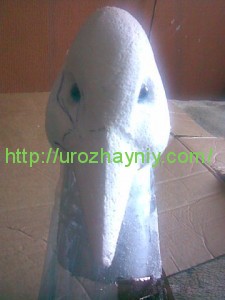 Как сделать павлина из пластиковых бутылок