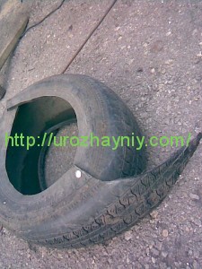 Садовый лебедь своими руками