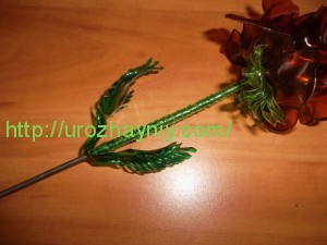 Роза из пластиковой бутылки