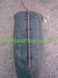 Садовый лебедь своими руками