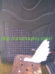 Садовый лебедь своими руками