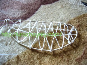 Стрекоза из проволоки