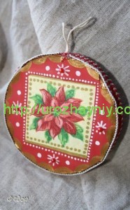 Елочные игрушки из картона