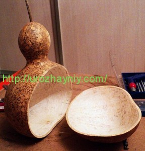 Поделки из сухой тыквы