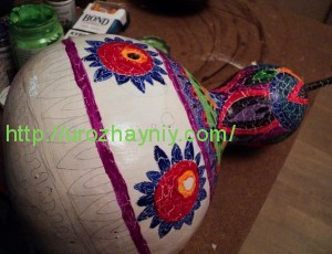 Поделки из сухой тыквы