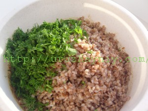 Гречаники с печенью