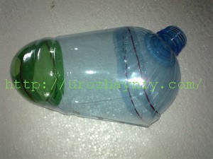 Галчонок из пластиковых бутылок своими руками