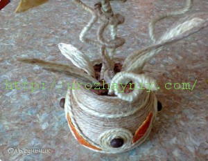 Топиарий из фисташек