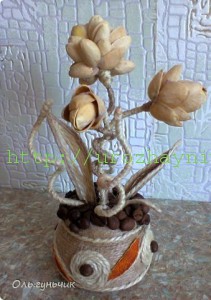 Топиарий из фисташек