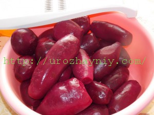 Свекла в яблочном соке - рецепт