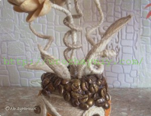 Топиарий из фисташек