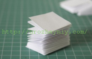 Как сделать брелок-блокнот своими руками. Мастер-класс Наталии Остапенко