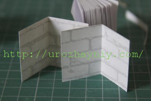 Как сделать брелок-блокнот своими руками. Мастер-класс Наталии Остапенко