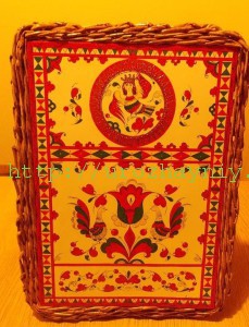 Фруктовница из бумажной лозы своими руками. Мастер-класс Наталии Шлерет