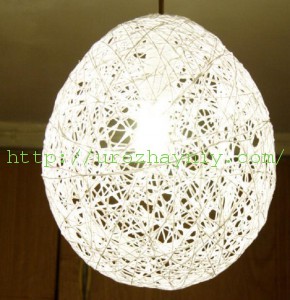 Люстра из ниток. Мастер-класс Ирины Мерцаловой.