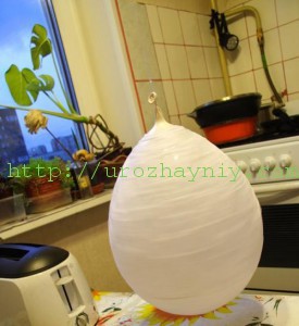 Люстра из ниток. Мастер-класс Ирины Мерцаловой.