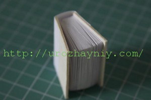 Как сделать брелок-блокнот своими руками. Мастер-класс Наталии Остапенко