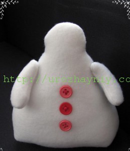 Снеговик тильда своими руками. Мастер-класс Кристины Салаховой