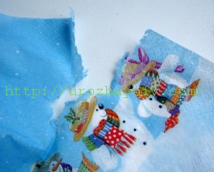 Декупаж елочного шара своими руками. Мастер-класс Елены Сухотиной