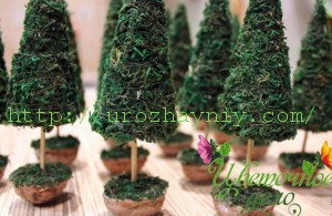 Мини эко-елочка своими руками. Мастер-класс Степаненко Елизаветы