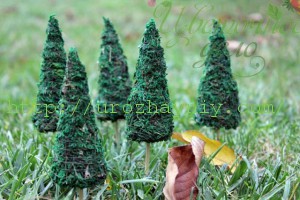 Мини эко-елочка своими руками. Мастер-класс Степаненко Елизаветы