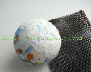 Декупаж елочного шара своими руками. Мастер-класс Елены Сухотиной