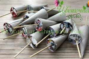 Мини эко-елочка своими руками. Мастер-класс Степаненко Елизаветы