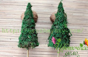 Мини эко-елочка своими руками. Мастер-класс Степаненко Елизаветы