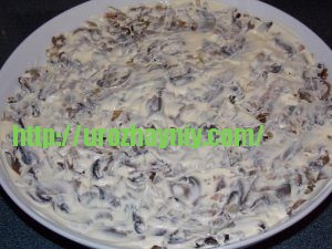 Салат Полянка с шампиньонами. Пошаговый рецепт Натальи Карпушенковой