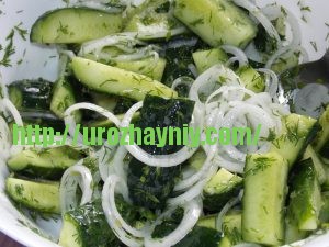 Салат Закусочный из огурцов. Пошаговый рецепт Натальи Карпушенковой